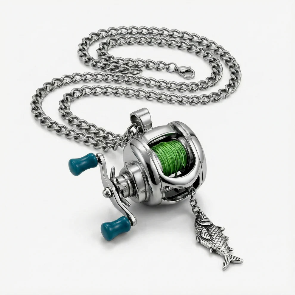 Collar único para amantes de la pesca