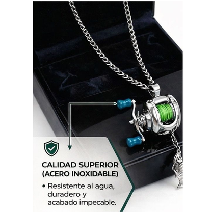 Collar único para amantes de la pesca