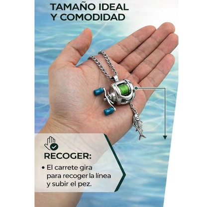 Collar único para amantes de la pesca
